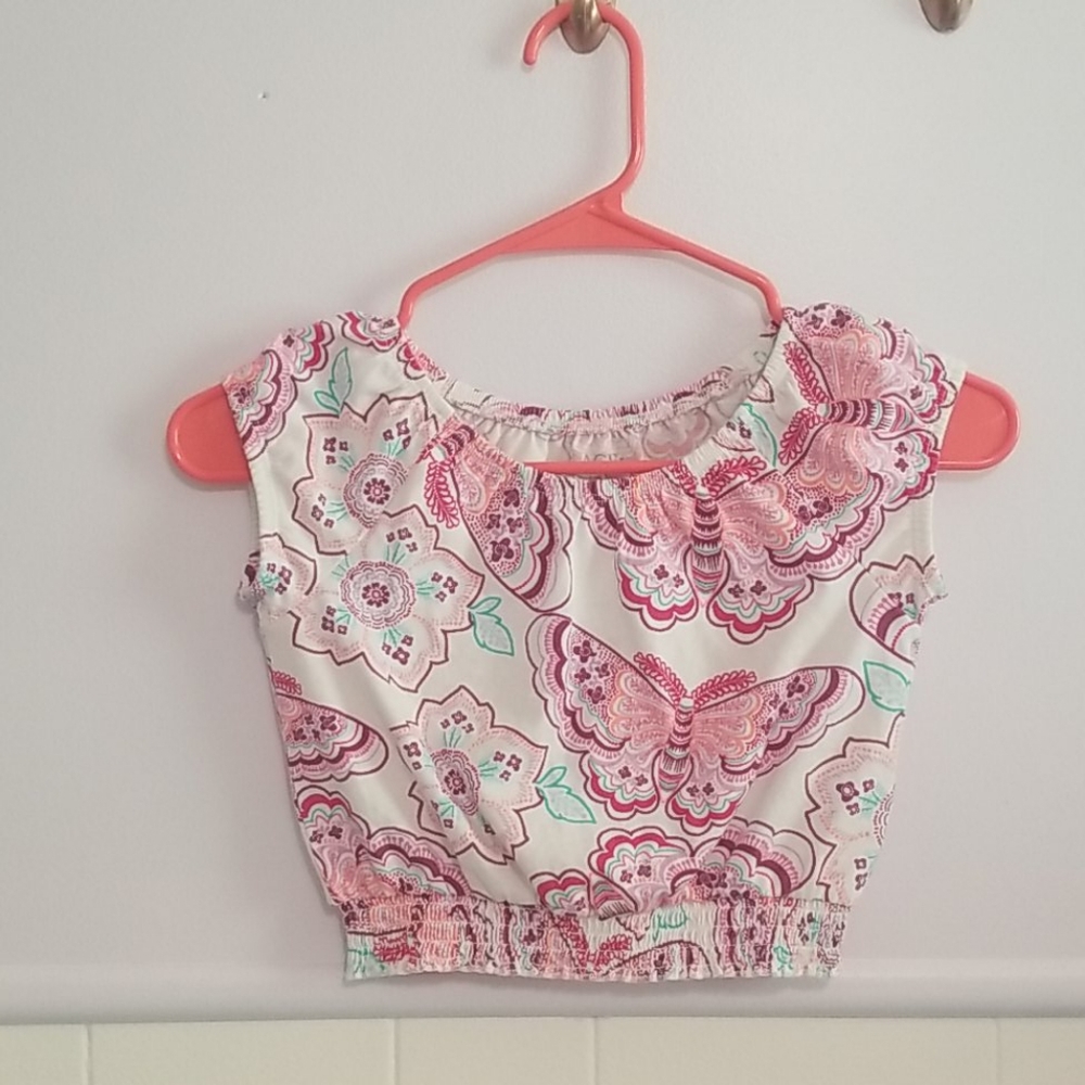Children's butterfly top